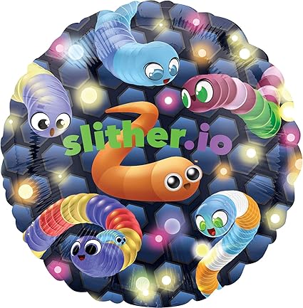 Amazon Com Amscan Mayflower Products Slither Io 18 Balloon 1 Toys Games