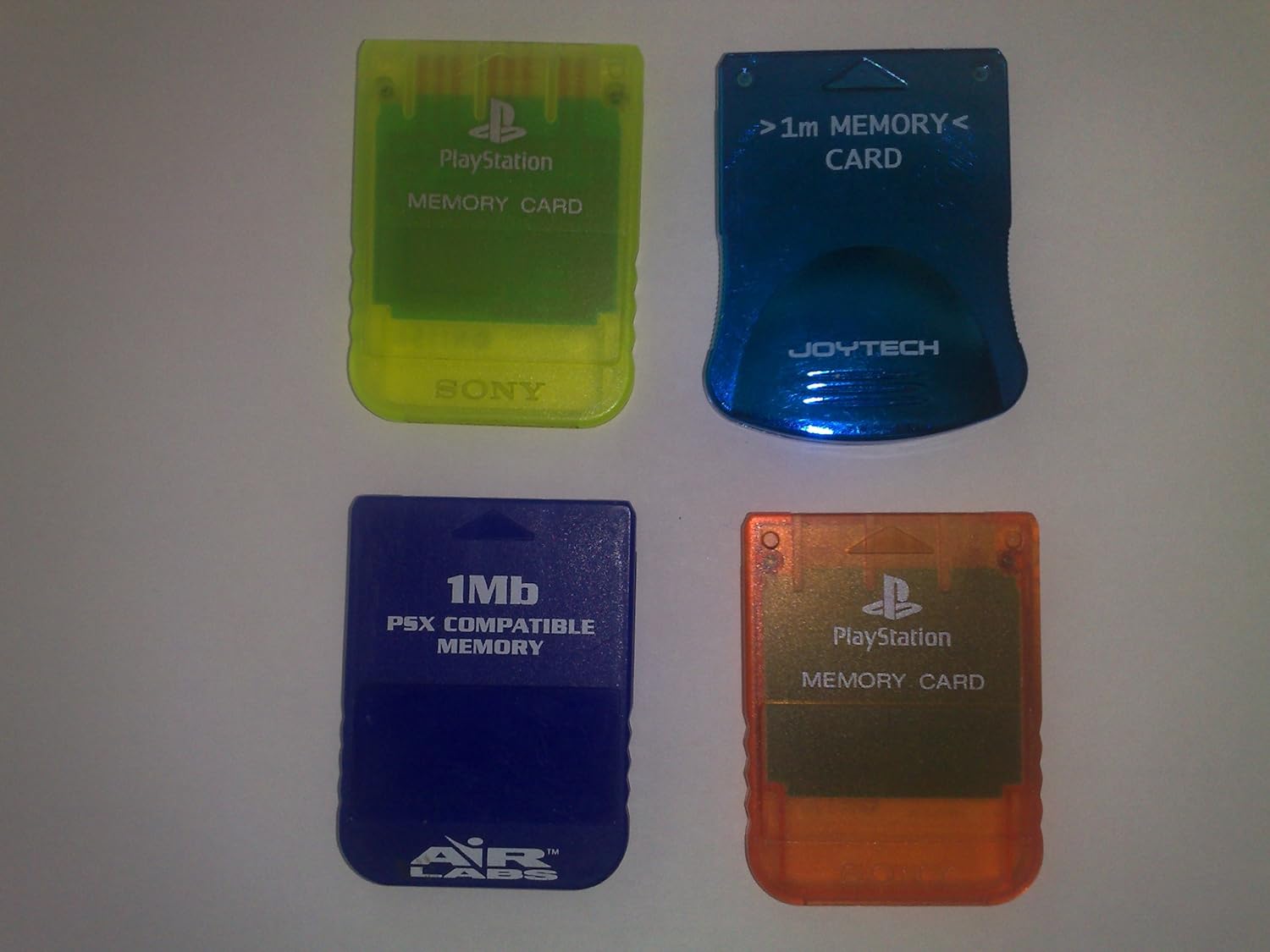 PS Memory Card 1 Mb/15 Block Various Colours Amazon.co.uk PC