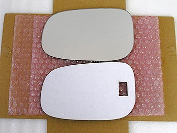 Replacement mirror glass for cars