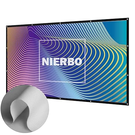 Pantallas Proyector, NIERBO Proyectores y Pantallas Plegable ...