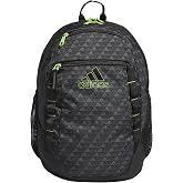 adidas Excel 6 School Backpack 40L | Padded Laptop Sleeve, Multiple Organizer Pockets, Water-Bottle Pockets, Durable Build, School Gym &amp; Travel Ready