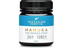 New Zealand Honey Co. Raw Manuka Honey UMF 26+ / MGO 1282+ | 8.8oz, Authentic UMF & MGO Certified, Traceable Hive to Home