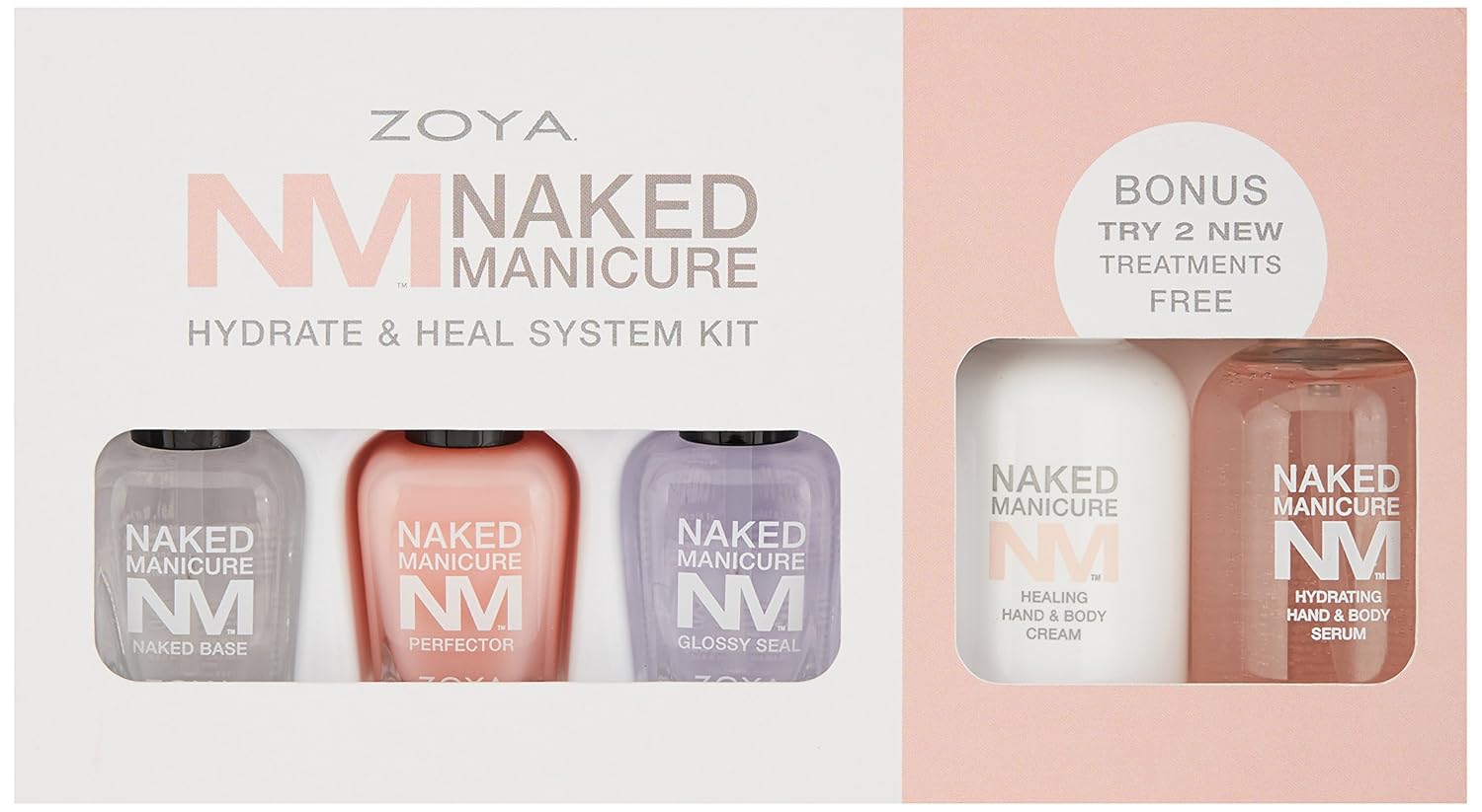 Zoya Naked Manicure Hydrate & Heal Kit: Premium Beauty