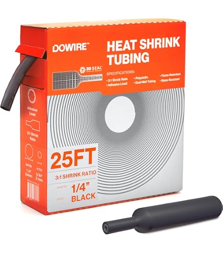 Red Heat Shrink Heat Shrink Tubings 3 ID Red Polyolefin Heat