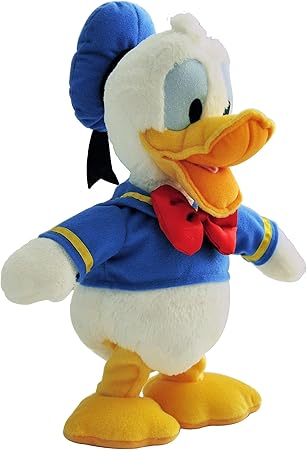 Feature Pl Disney Plush - B/O Laughing and Dancing Donald 12-inch, Multi Color