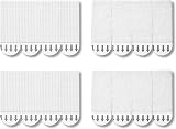 JELLYSUB 36 Pairs Small Picture Hanging Strips Heavy Duty 72 Strips