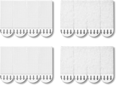 JELLYSUB 36 Pairs Small Picture Hanging Strips Heavy Duty 72 Strips