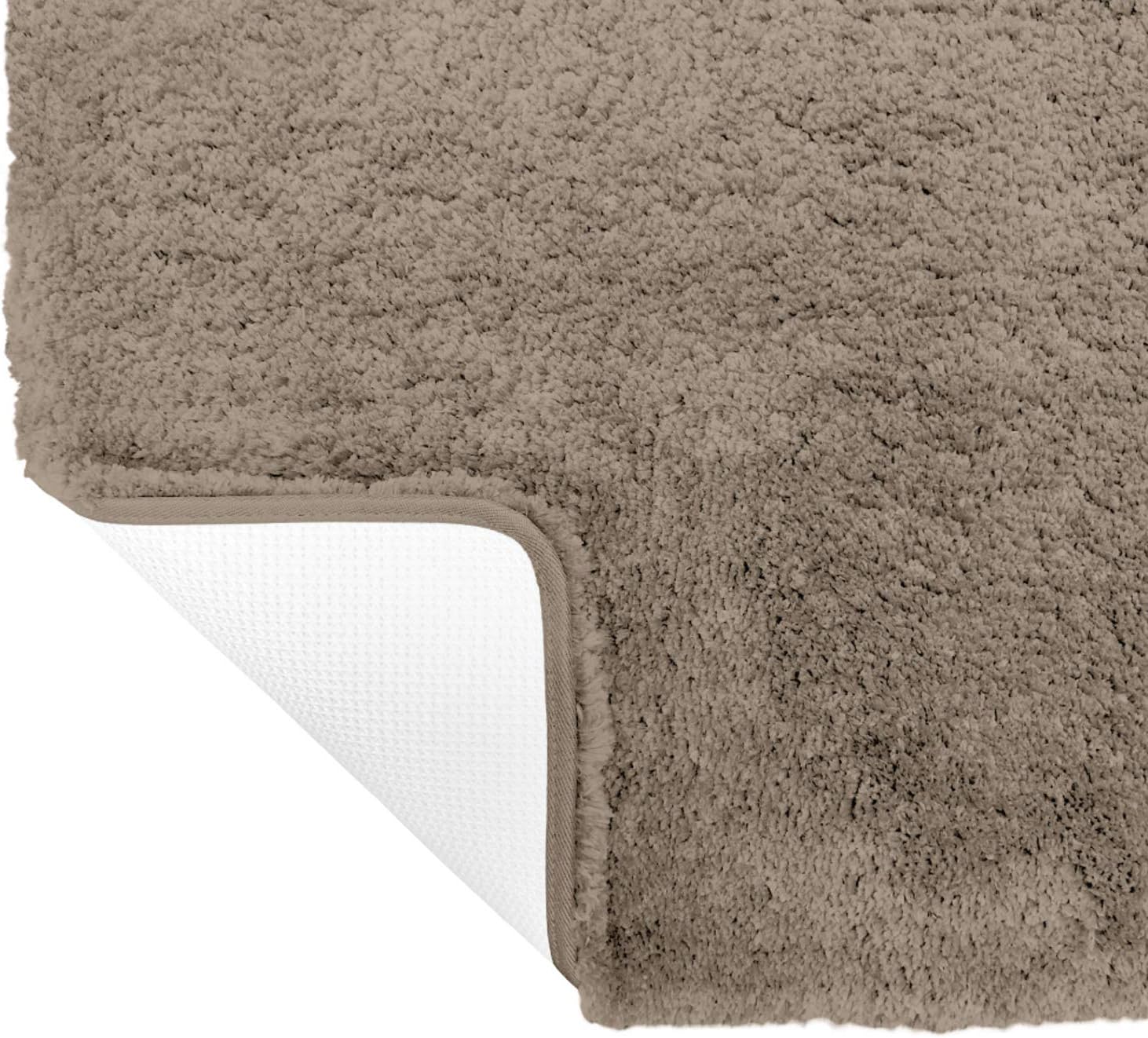 Gorilla Grip Original Premium Luxury Bath Rug, 30x20 Inch, Incredibly Soft, Thick, Absorbent Bathroom Mat Rugs, Machine Wash and Dry, Plush Carpet Mats for Bath Room, Shower, Hot Tub, Spa, Beige: Home & Kitchen