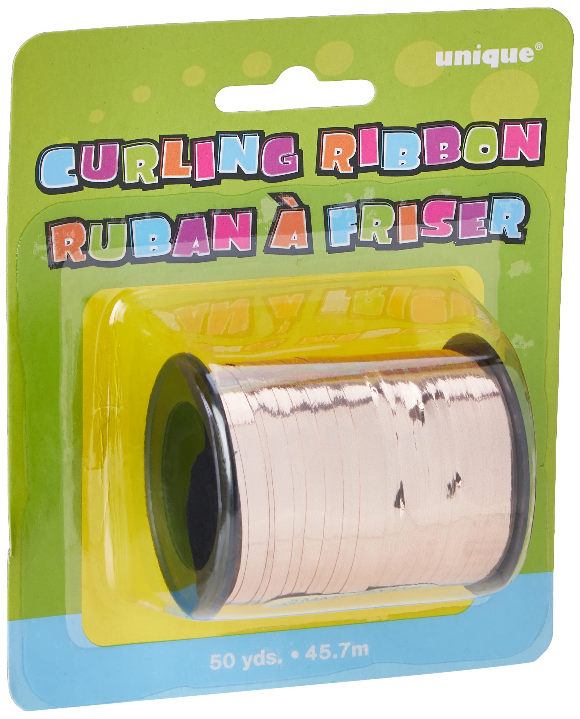 Stunning Rose Gold Curling Ribbon (4572cm) - Luxurious, Gorgeous & Versatile Decorative Ribbon - Perfect for Gifts, Crafting & Events - 1 Pc