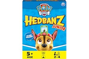Spin Master Games Hedbanz Junior PAW Patrol, Picture Guessing Board Game, for Families and Kids Ages 5 and up