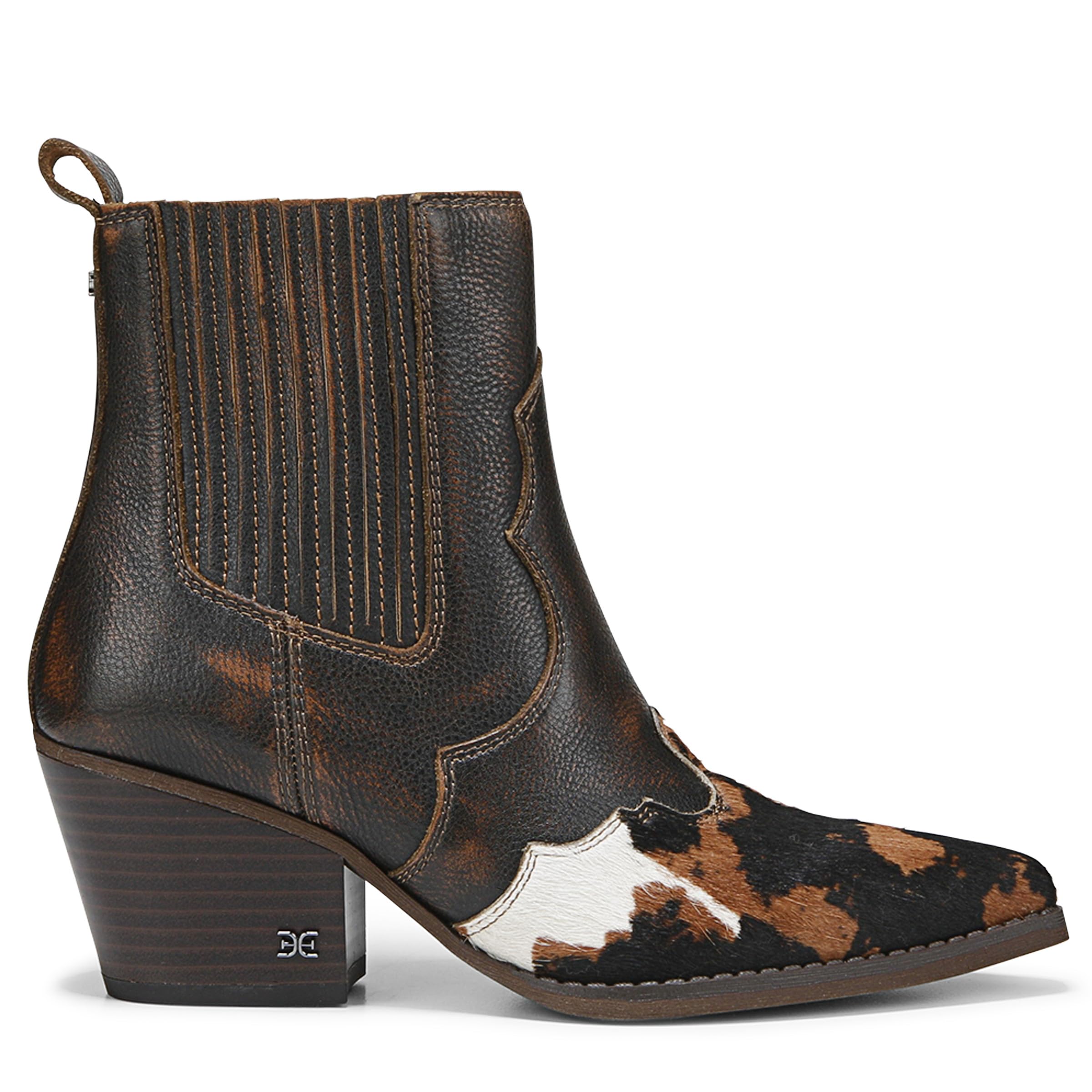 Sam Edelman Women’s West Western Boot, Brown Multi, 6.5