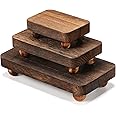 Amazon.com: Maitys 3 Pcs Wooden Risers for Display Pedestal Stand ...