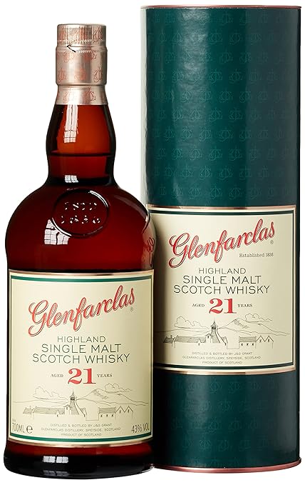 Glenfarclas 21 Jährige Single Malt Whisky (1 x 0.7 l)