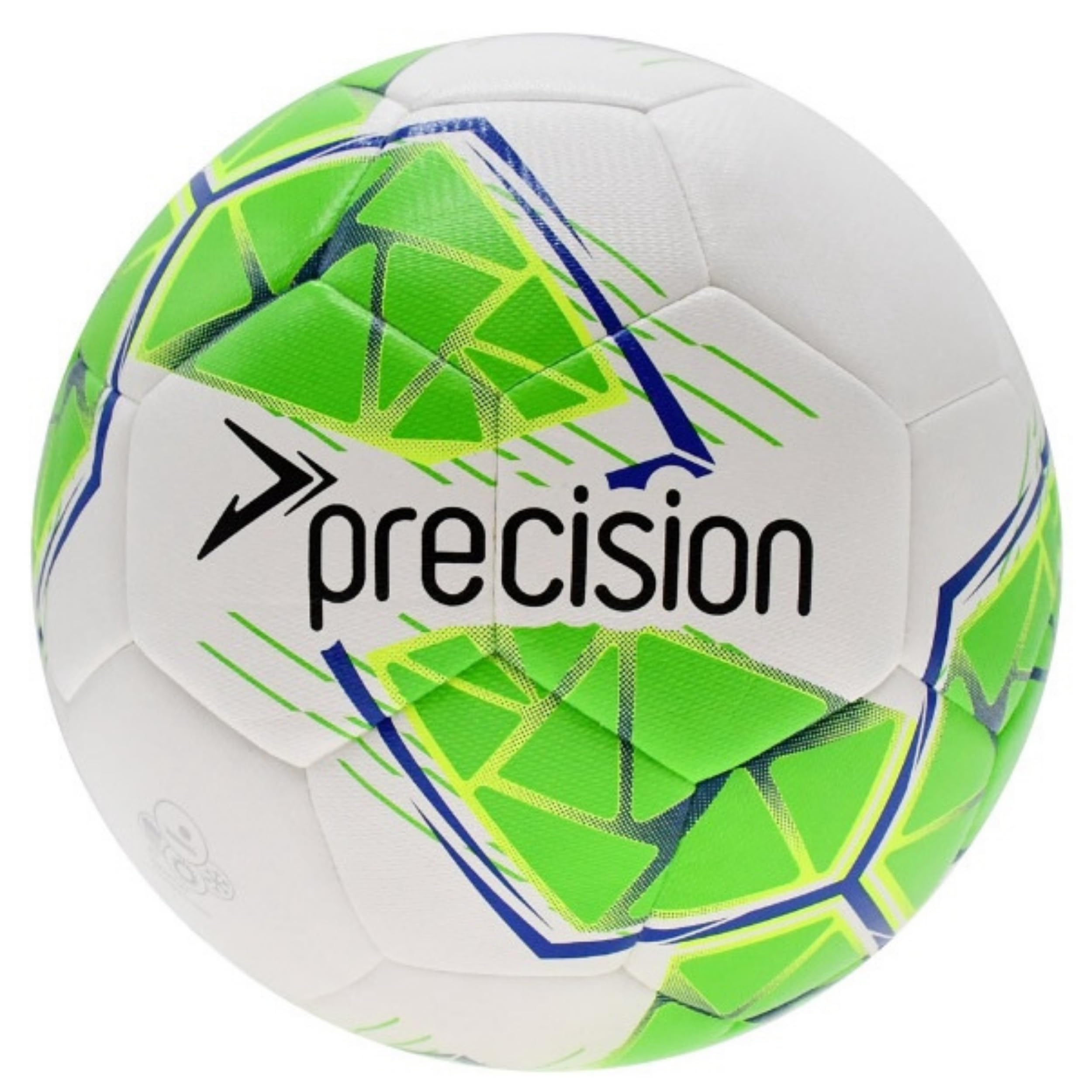 Precision Fusion Sala Futsal Ball Official Fifa Football, Indoor Training, Hybrid PU, Low Rebound, Enhanced Control, White, Size 4