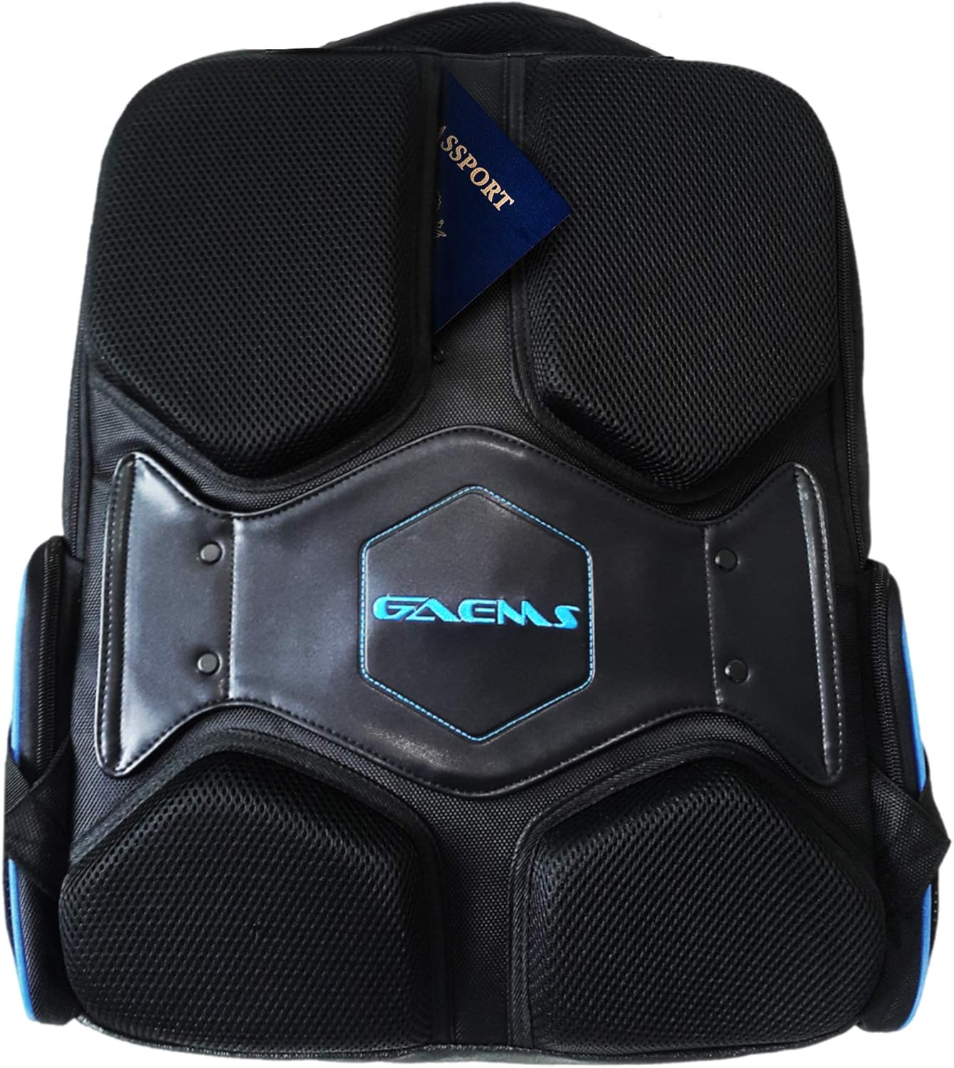 GAEMS Hex Pac Backpack -Compatible with PlayStation 4, Pro, PlayStation 4 Slim, Xbox One, S, Xbox One X, Nintendo Switch, PS3, Xbox 360, Laptops, and Other Electronic Items - PlayStation 4: Garden & Outdoor