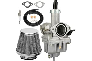 CILOYU PZ26 Carburetor Carb Kit Replacement for CG 125cc 150cc 250cc TRX200 TRX250 ATC185 XR100 CRF100 CB125 TaoTao Zongshen Lifan Sunl 4 Stroke Engine ATV Quad Dirt Pit Bike Go Kart Parts