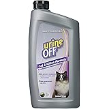 Urine Off Odor and Stain Remover for Cat and Kitten, 32-Ounce Injector Cap