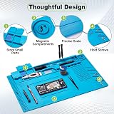 Spurtar Soldering Mat 45x30 cm 500°C Heat-Resistant Silicone Work Pad Anti view 5