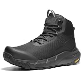 NORTIV 8 Men's Waterproof Military Tactical Work Boots | Leather Motorcycle Combat Lightweight Non-Slip Hiking Boots for Men VaporGuard