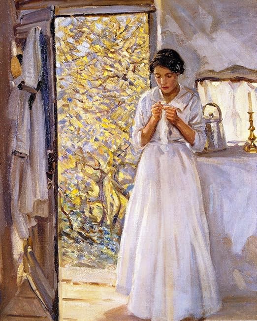 Amazon.com: The Open Door - By Helen Galloway Mcnicoll - Canvas ...