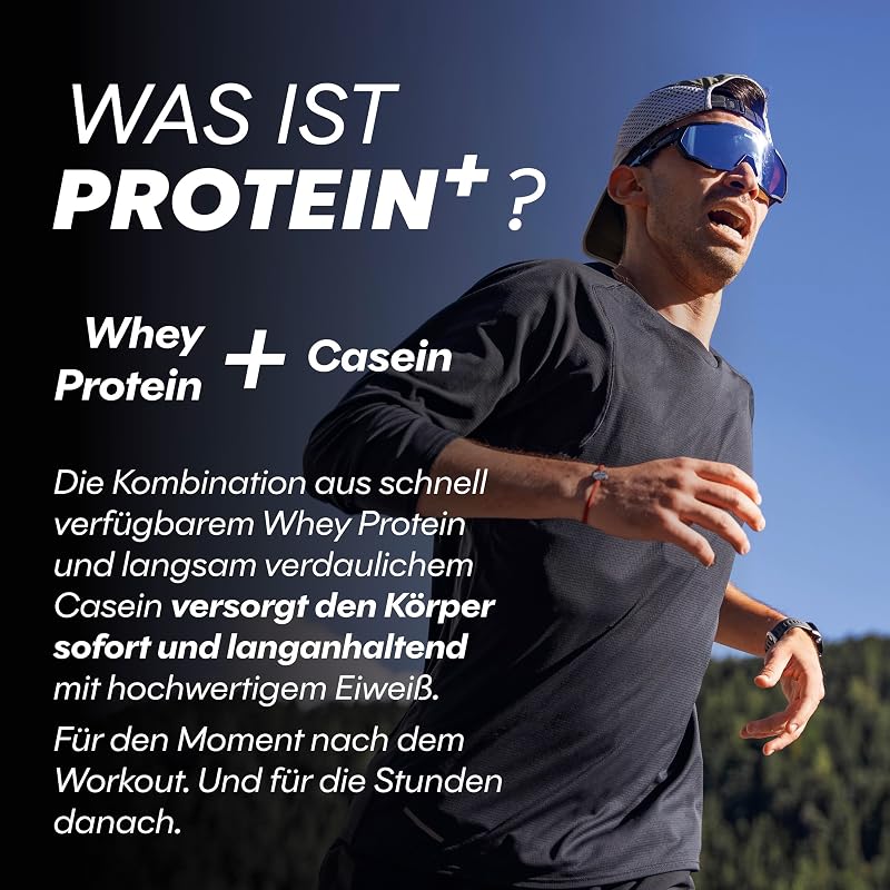 - Protein Plus - Low Sugar - Chocolate-Brownie - 30x35g - Riegel mit nur 107 Kcal - Fitnessriegel mit Ballaststoffen