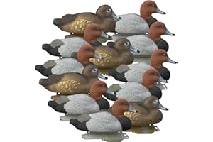 Higdon Outdoors | Standard Green Wing Teal Duck Decoys, Foam-Filled