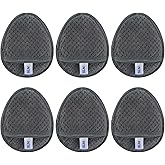 SINLAND Reusable Makeup Remover Pads For Face,Eye,Lips Microfiber Gentle Facial Cleansing Cloths for All Skin Types Friendly for Makeup Remover With Laundry Bag 5.1inchx3.93inch Gray Pack of 6