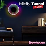 The Glowhouse Infinity Mirror Tunnel Lamp LED Lighting Sensory USB Powered view 2