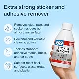 HG Sticker Remover 300ml Glue & Adhesive Cleaner Tar & Oil Stain view 4