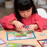 Ravensburger Peppa Pig 4 in a Box Jigsaw Puzzles 3+ 12 16 20 24 Piece Pack view 2