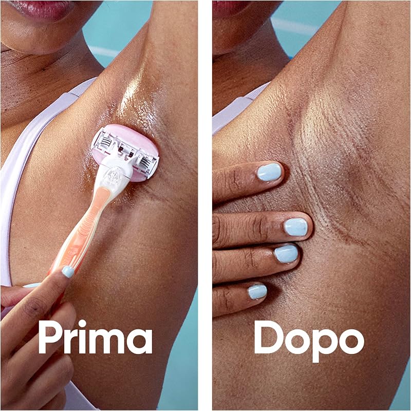 Comfortglide Spa Breeze Ricariche per Rasoio da Donna Venus, Confezione da 10, 3 Lame Incorporate, per una Rasatura Liscia e Profonda Che Dura
