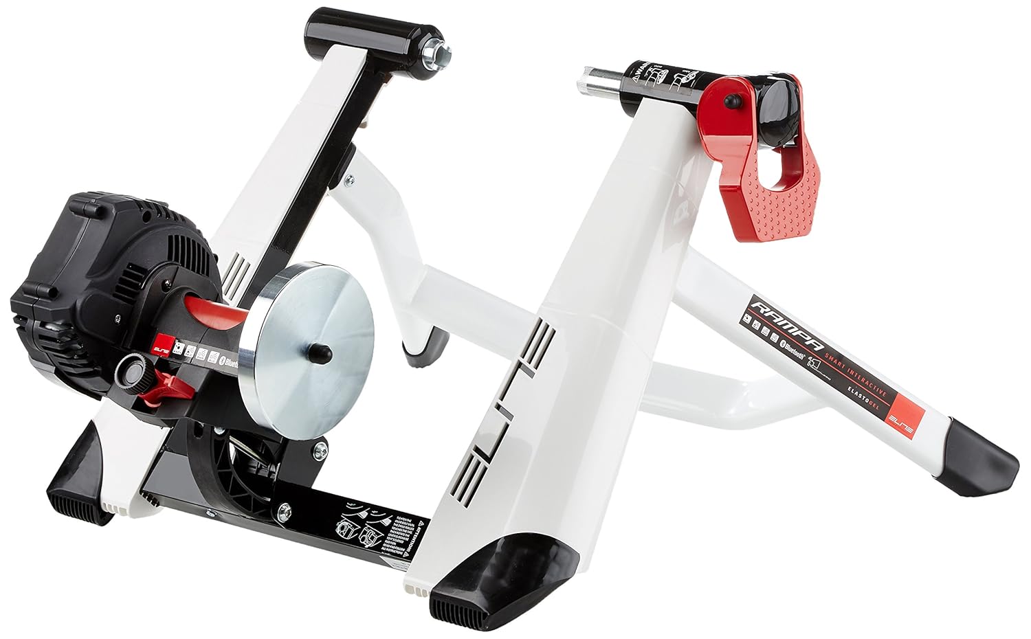 Elite RAMPA Smart B Rodillo de ciclismo magnetico con tecnologia ANT Bluetooth