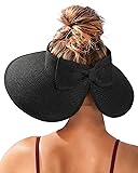 FURTALK Sun Visor Hats for Women Beach Hat Ponytail