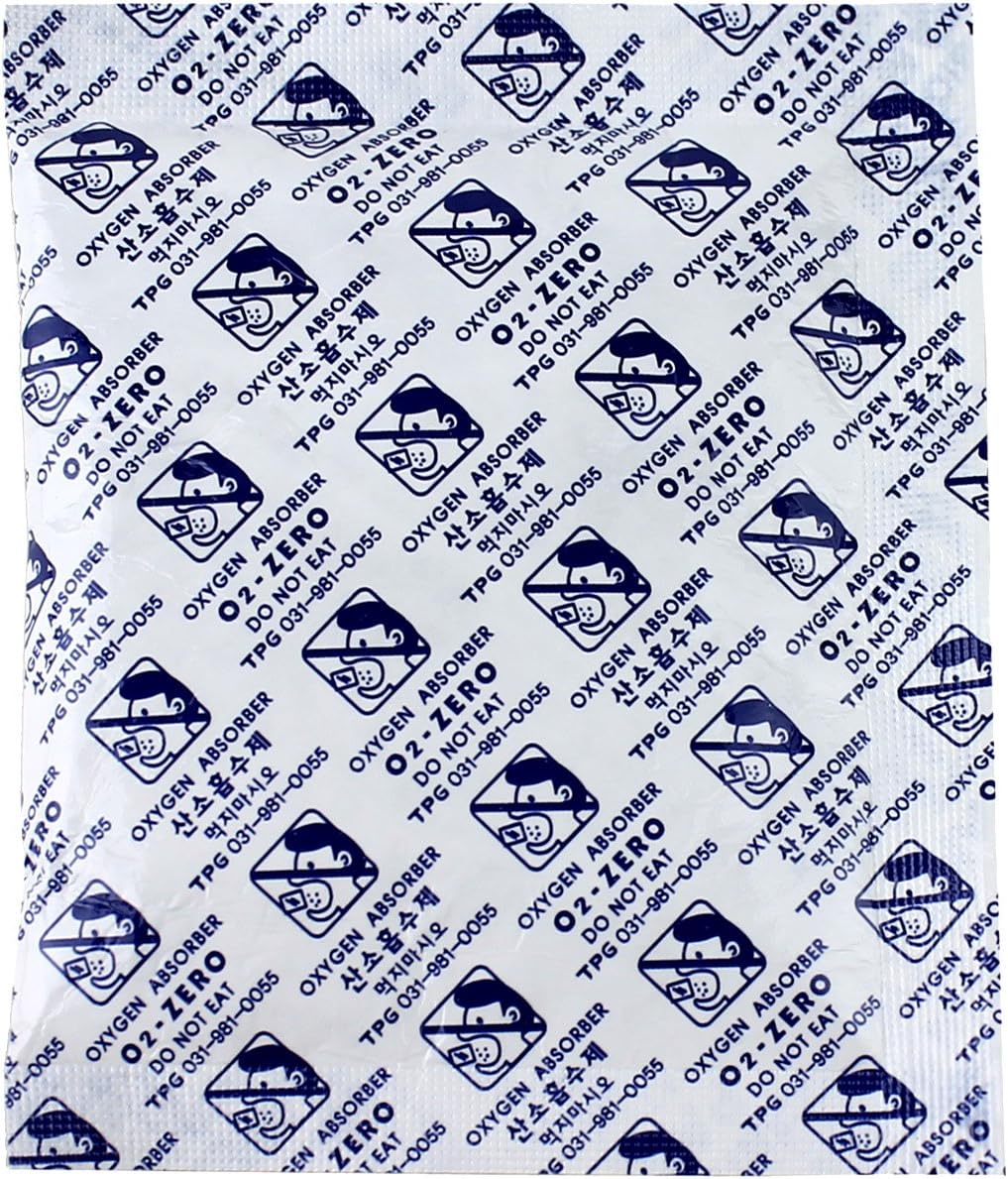 2000cc (10 Packs) Premium Oxygen Absorbers - ISO 9001 Certified Facility Manufactured(Individually Packed)