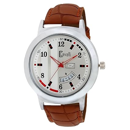 Analogue White Dial Mens & Boys Watch - Cs2690