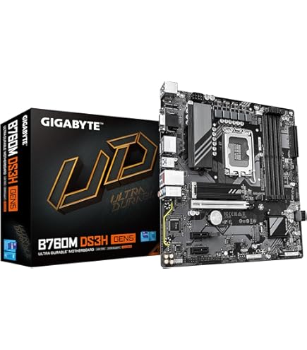Amazon.com: GIGABYTE B760M D3HP Motherboard - 14th Generation