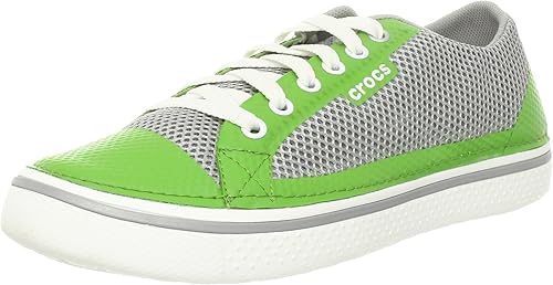 Amazon クロックス スニーカー メンズ Silver Parrot Green M7 25 0cm Crocs クロックス スニーカー