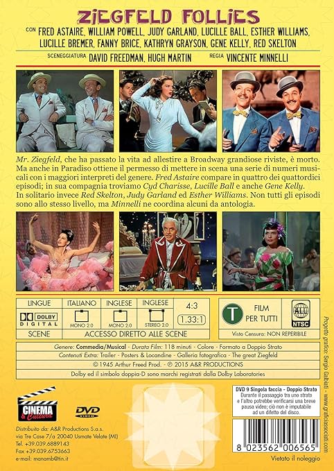 Amazoncom Ziegfeld Follies It Import Movies Tv