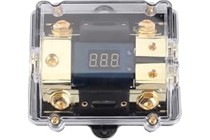 2 Out 1 in Fuse Block,Fuse Holder W Display 1 in 2 Out Suuonee Power Fuses Car Digital O 5.0 of 5 Stars1 Reviews Box Transpar