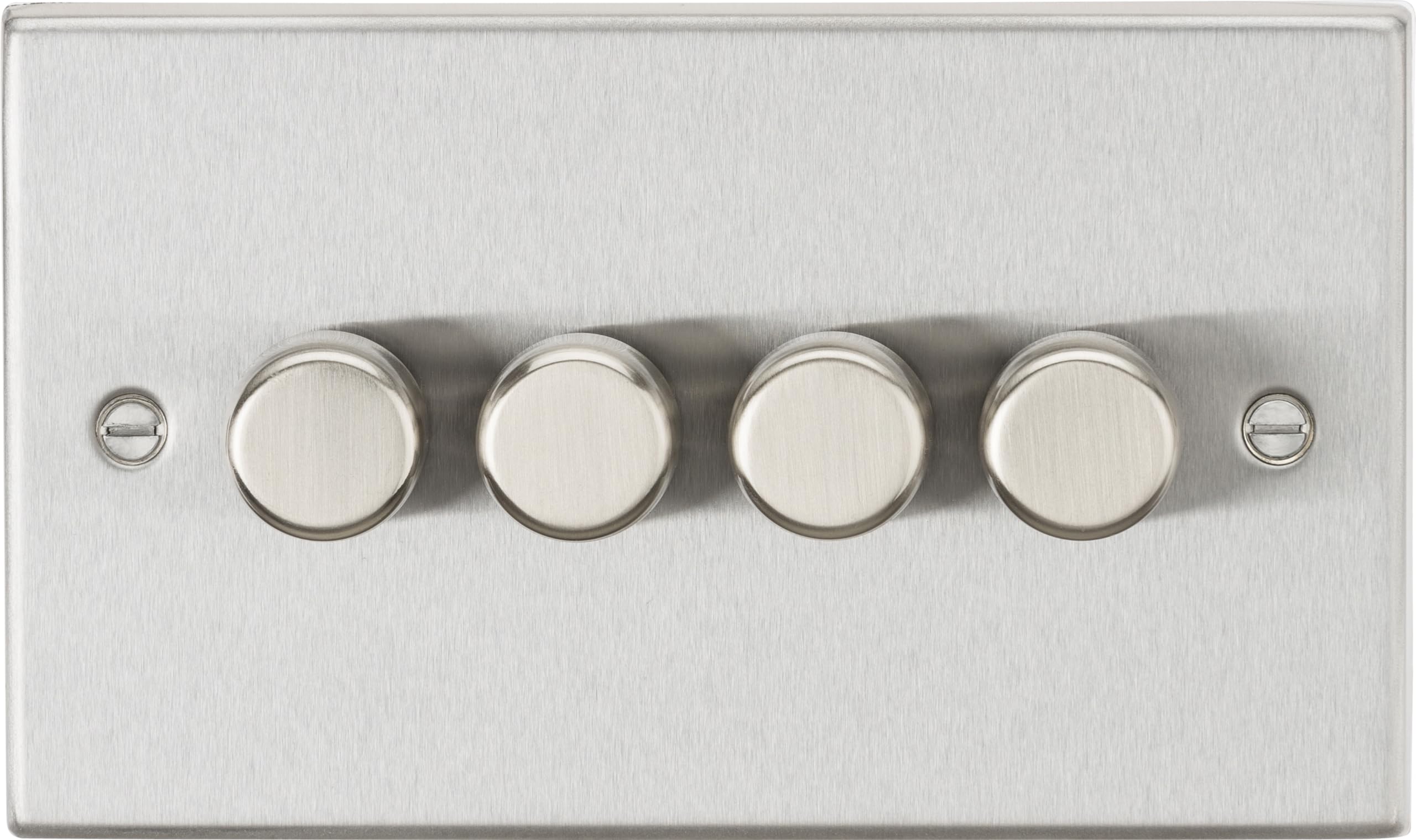 4G 2-way 10-200W (5-150W LED) Intelligent dimmer - Brushed Chrome — image 1