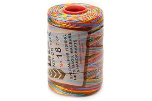 LA ESPIGA Espiga No.18 Variegated - 100% Nylon Omega String Cord for Knitting and Crochet - 58 Birthday Party