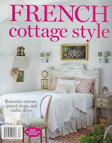 Amazon Com French Cottage Style Spring 2018 Magazine Bed Back
