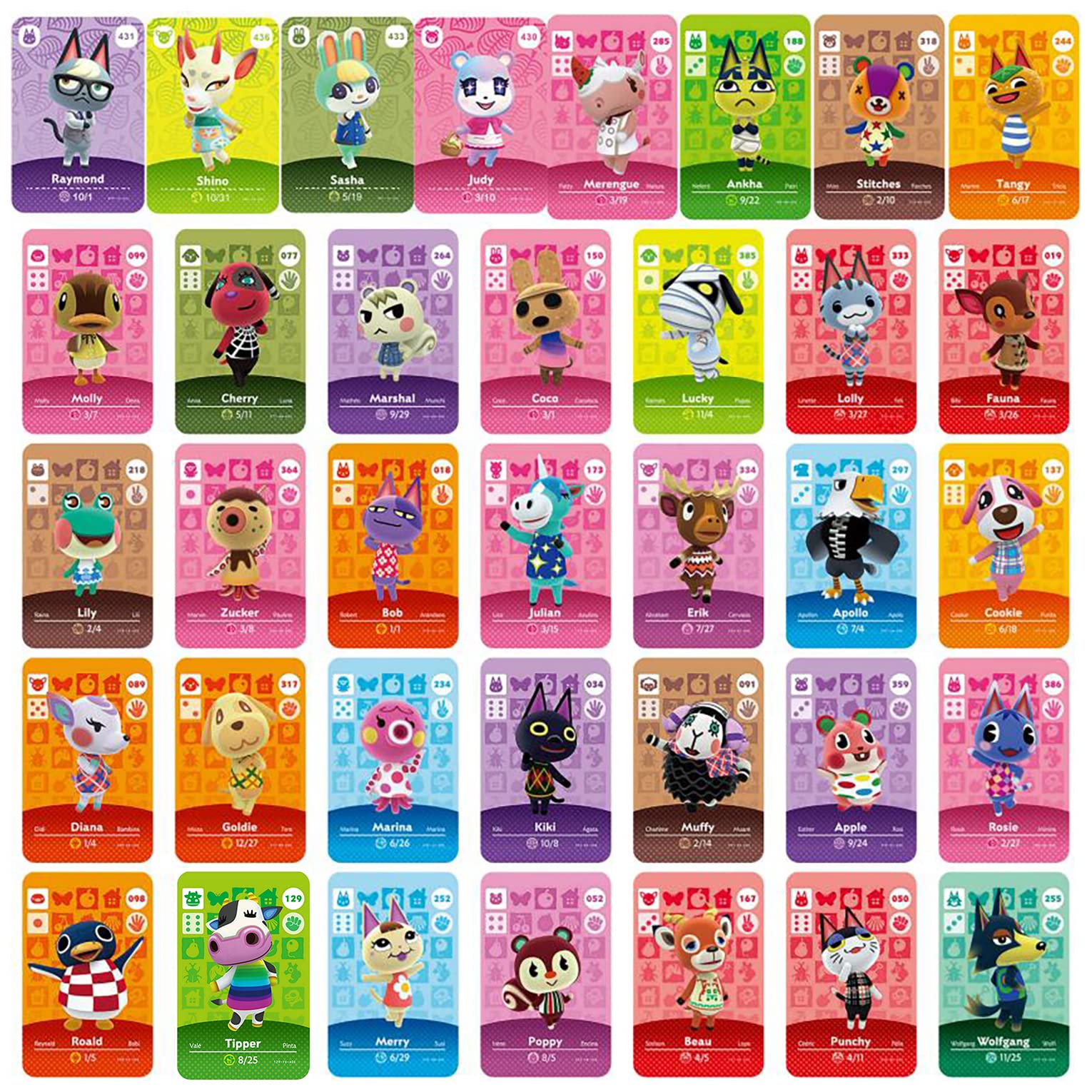 Photo 1 of 36Pcs NFC Mini Cards