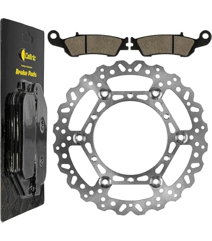 Amazon.com: Caltric Front Brake Disc and Pads Compatible with