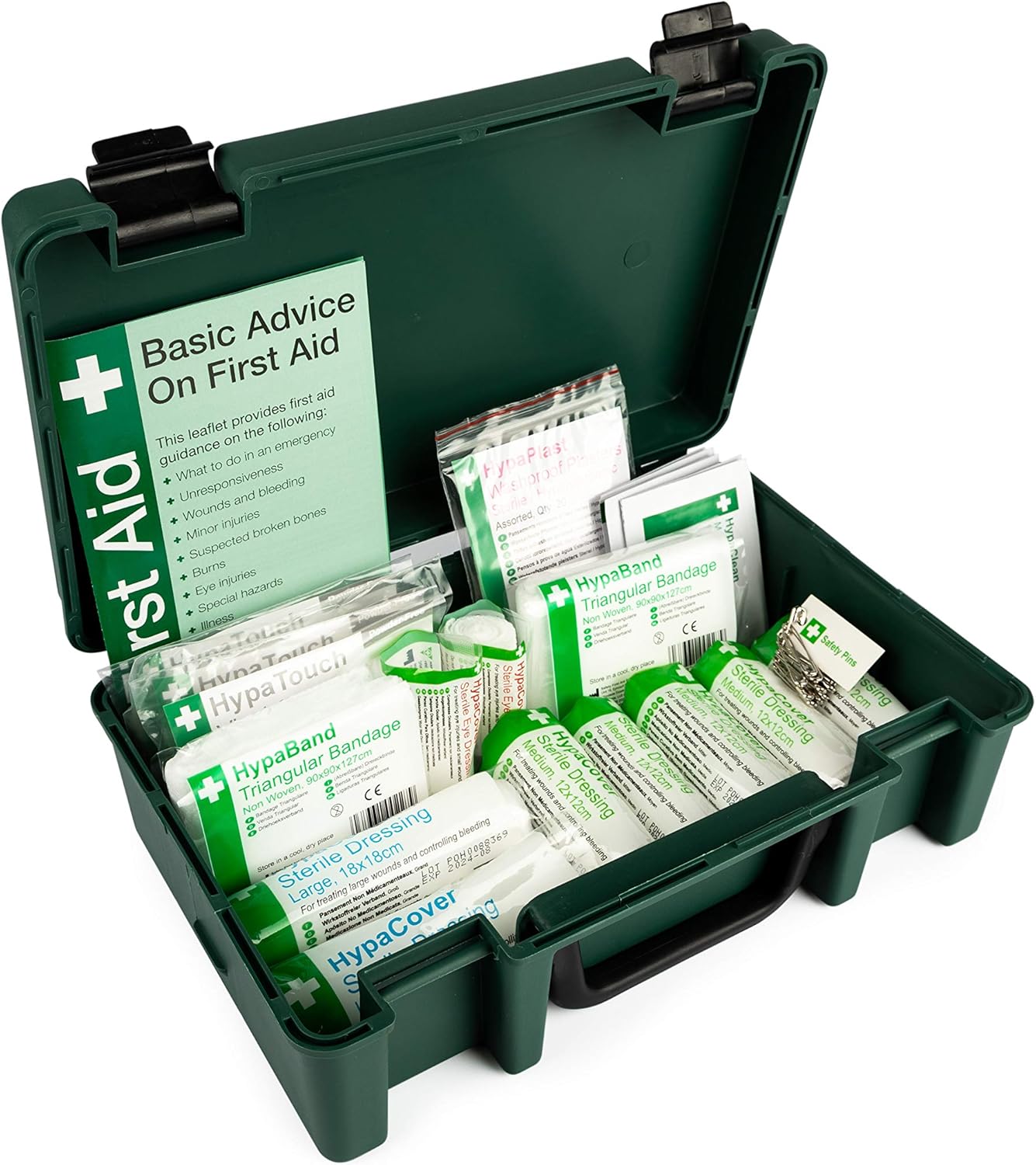 Safety First Aid K10AECON HSE Travel First Aid Kit for 1-10 Persons: Computers & Accessories