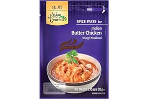Asian Home Gourmet, Indian Spice Butter Chicken Paste, 1.75-Ounce Pouch (Pack of 12)