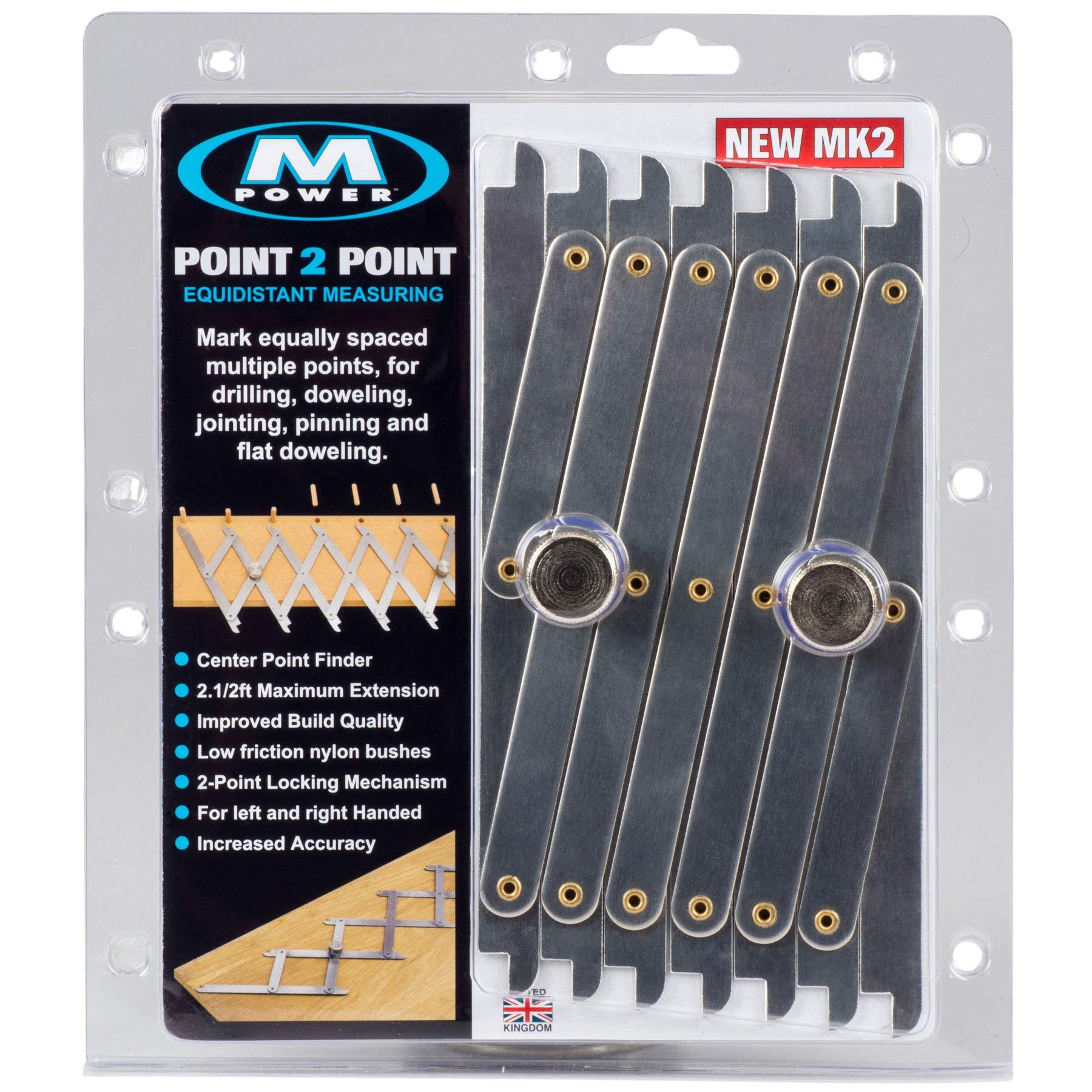 Mua Point 2 Point Mk2 Equidistant Measuring, Marking, Layout Tool ...