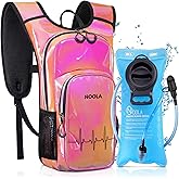 NOOLA Rave Hydration Backpack, Water Backpack with 2L Water Bladder, Festival Essential Accessories for Women Men