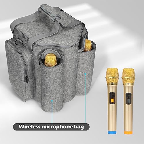 PISOSN Portable Cover Carrying Case Bag Compatible with Bose S1 Pro Portable Bluetooth Speaker (Black)