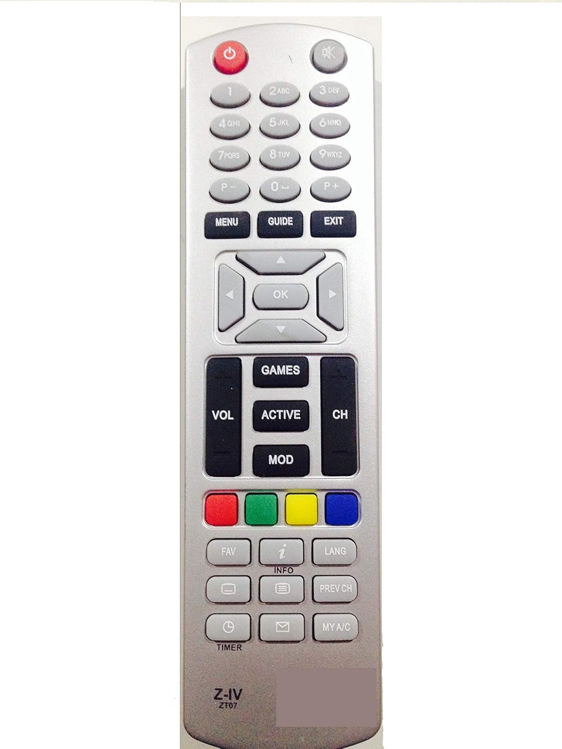 Buy Dishtv Remote Control Silver Online At Low Prices In India Amazon In